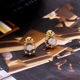 Women's Zircon Anti Allergy Earrings – Gifts for Her — 3