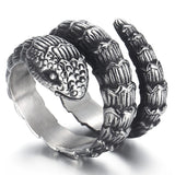 Vintage Fashion Stainless Steel Ring – Stylish Gifts — 4