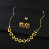 Retro Court Love Necklace Earrings And Ring Set – Jewelry Gift Ideas — 8