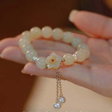 Versatile Flower Tassel Blessing Bracelet – Jewelry Gift Ideas — 6