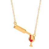 Simple Hollow Rose Stainless Steel Necklace Women – Jewelry Gift Ideas — 6