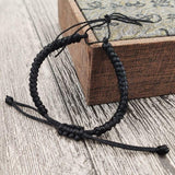 Male And Female Red Rope Couple Beads Threading DIY – Creative Gifts — 4