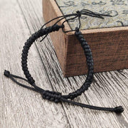 Male And Female Red Rope Couple Beads Threading DIY – Creative Gifts — 4