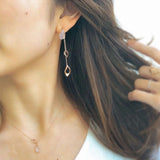 Romantic Cherry Blossom Tassel Earring Girl – Jewelry Gift Ideas — 4