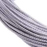 Round Black Coffee Gold And Silver Braided Leather – Kitchen Gifts — 2