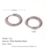 All-match Ear Clip Ear Hoop Jewelry Niche Stainless – Stylish Gifts — 2