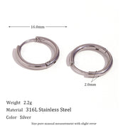All-match Ear Clip Ear Hoop Jewelry Niche Stainless – Stylish Gifts — 2