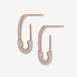 Brooch Full Diamond Fashion Earrings – Stylish Gifts — 8