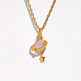 Exquisite Light Luxury Saturn Surround Necklace – Jewelry Gift Ideas — 5