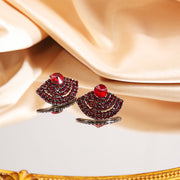 Vintage Electroplated Zircon Earrings Light Luxury – Surprise Gifts — 3