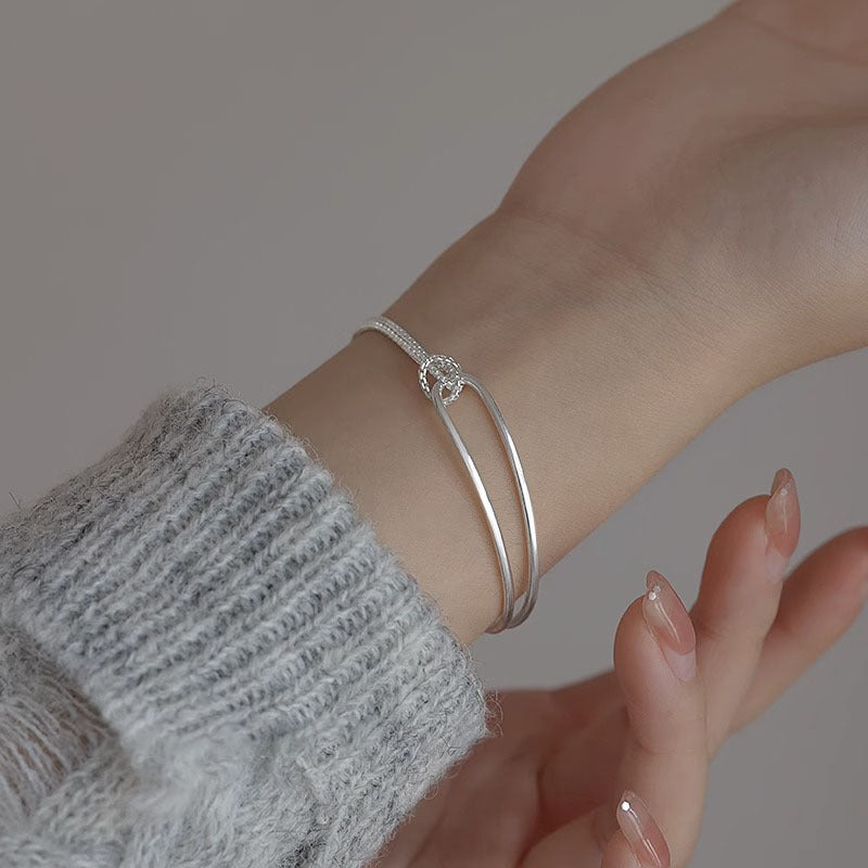 Double-layer Simplicity Bracelet Women's Fashion – Stylish Gifts — 1