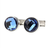 Exquisite Blue Crystal Cufflinks For Men And Women – Gifts for Him — 5