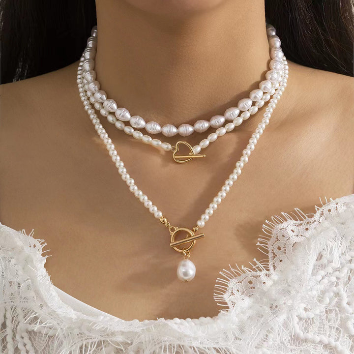 Baroque Shaped Pearl Necklace Creative – Jewelry Gift Ideas — 1