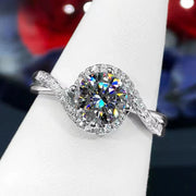 Eight Hearts And Eight Arrows Simulation Moissanite – Surprise Gifts — 1