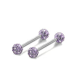 Stainless Steel Studded Tongue Nail Breast – Beauty Gifts — 14