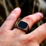 Stainless Steel Epoxy Simple Ring Fashion – Stylish Gifts — 3
