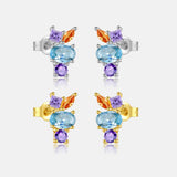 Women's Simple Color Zircon Stud Earrings – Gifts for Her — 7