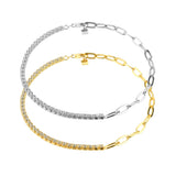S925 Sterling Silver Diamond Stitching Adjustable – Jewelry Gift Ideas — 6
