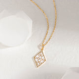 Luxury Retro Geometric Necklace – Jewelry Gift Ideas — 4