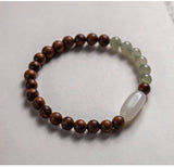 Nanmu Hand String Hetian Jade Bracelet Men's – Stylish Gifts — 4