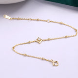 Simple Versatile Bead Chain Diamond Bracelet Girl – Jewelry Gift Ideas — 4