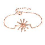 SUNFLOWER Bracelet Retro Minority Snowflake – Jewelry Gift Ideas — 2