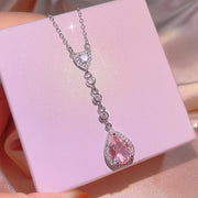 Artificial Diamond Pendant Drop-shaped Suit – Jewelry Gift Ideas — 5