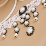 Bride White Pearl Lace Necklace Women – Jewelry Gift Ideas — 5
