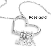 Abbreviated Personalized Letter Alloy Necklace – Jewelry Gift Ideas — 4