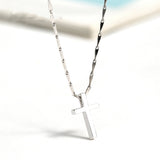 Silver Small Pendant Feminine Clavicle Chain Baby – Jewelry Gift Ideas — 2