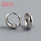 Simple Metal Wide-faced Personalized Earrings – Surprise Gifts — 5