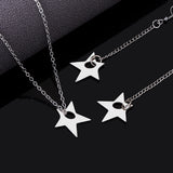 Pentagram Star Stainless Steel Pendant Necklace – Jewelry Gift Ideas — 6