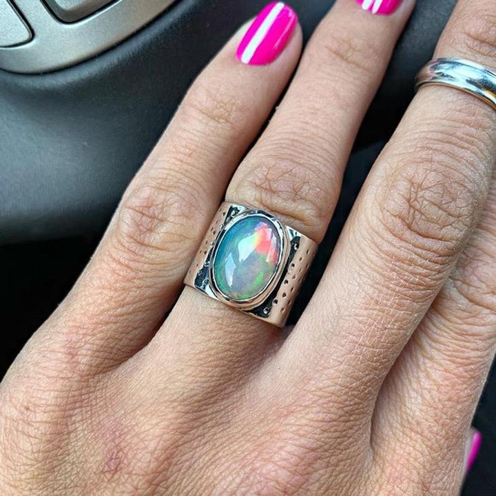 Alloy Inlaid Luminous Stone Jewelry Ring – Jewelry Gift Ideas — 1