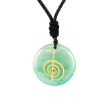 Natural Crystal Agate Stone Carving Spiral Aura – Jewelry Gift Ideas — 2