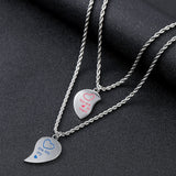 Couple Confession Love Necklace Stainless Steel – Jewelry Gift Ideas — 5