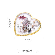 Nail Art Crystal Color Display Board Flower Shell – Beauty Gifts — 6