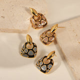 Vintage Weight Colored Glaze Leopard Print Copper – Holiday Gift Ideas — 1