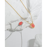 Women's Fashion Simple Hexagonal Drop Glaze – Jewelry Gift Ideas — 6