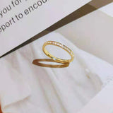 Anti-color All-star Titanium Steel Ring – Birthday Gifts — 4