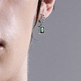 925 Silver Pin Earrings Light Luxury Minority Advanced – Gift Ideas — 7