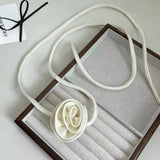 High-end Satin With Three-dimensional Flowers – Jewelry Gift Ideas — 3