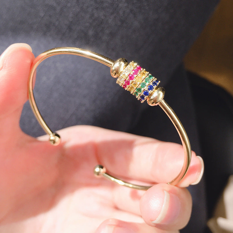 Fashion Colorful Crystal Diamond Transfer Steel Ball – Stylish Gifts — 1
