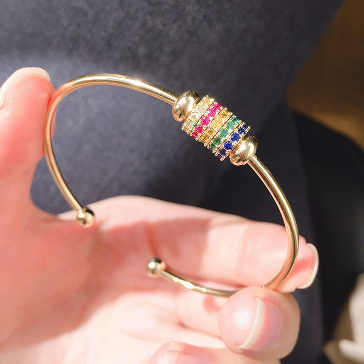 Fashion Colorful Crystal Diamond Transfer Steel Ball – Stylish Gifts — 1