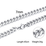 Men'S Stainless Steel Necklace Titanium Steel – Jewelry Gift Ideas — 10