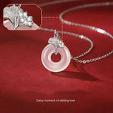 Peace Buckle S925 Silver Necklace – Jewelry Gift Ideas — 12