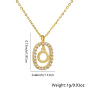 26 Letters Pendant Necklace Light Luxury – Jewelry Gift Ideas — 2