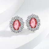 Full Diamond Necklace Ring Earrings Female – Jewelry Gift Ideas — 3