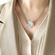 Exaggerated Hammered Pattern Sweet Cool Style – Jewelry Gift Ideas — 2