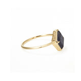 Women's Vintage Blue Emerald Ring – Gifts for Her — 3