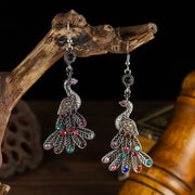 Chinese Style Vintage Drop Earrings With Diamonds – Stylish Gifts — 15